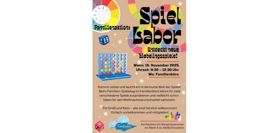 Orange and Brown Bold Retro Illustrative Board Game Night Flyer - 1