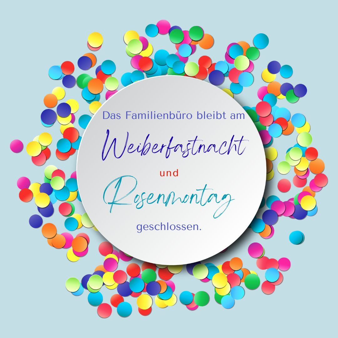 Rot Weiß Bunt Konfetti Karneval Party Ankündigung Instagram Post - 1